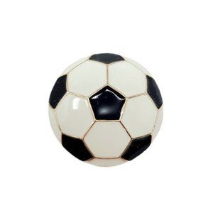 Soccer Ball Football Sport Hobby Fan Pin Brooch